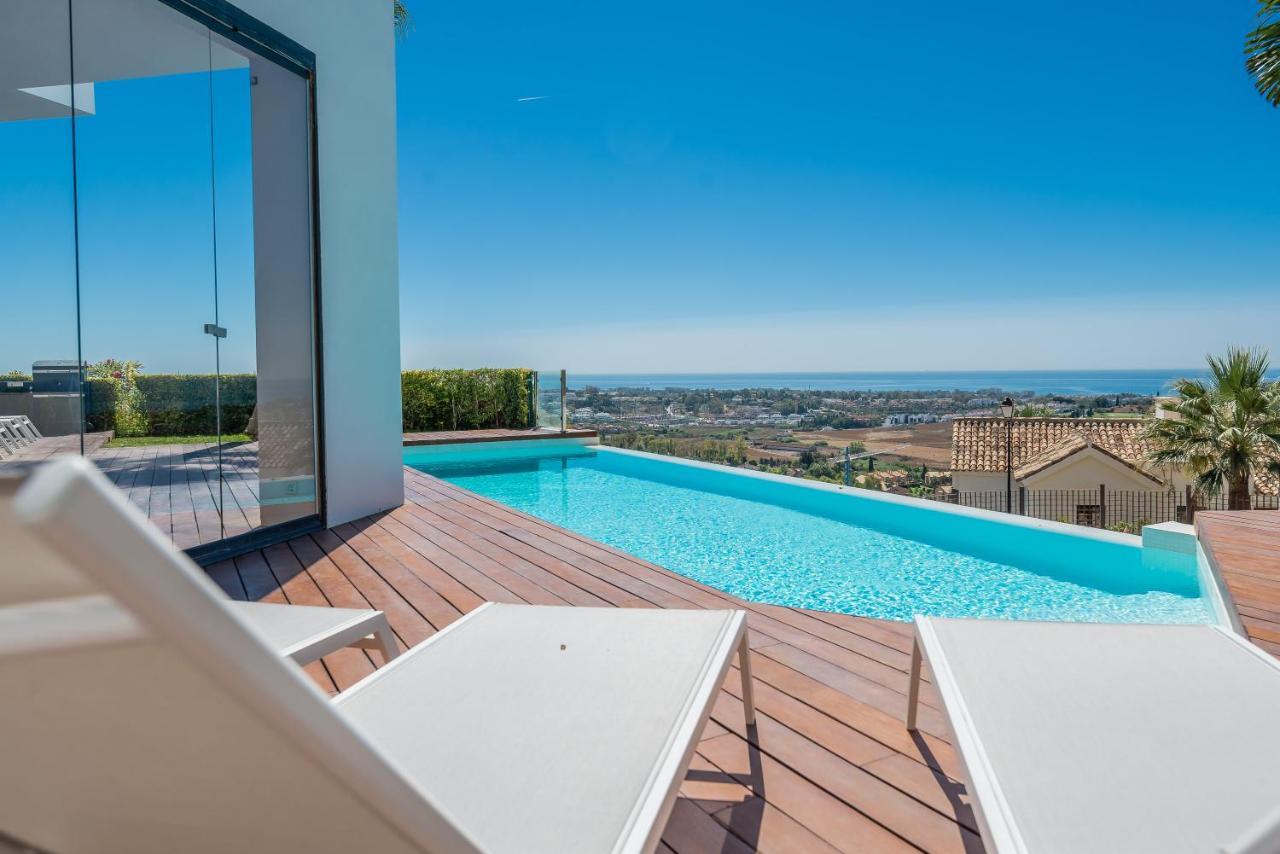 Vacation Marbella I Villa Paraiso The View, Infinity Heated Pool, Sea View, 24-7 Security, Golf Courses Estepona Eksteriør bilde