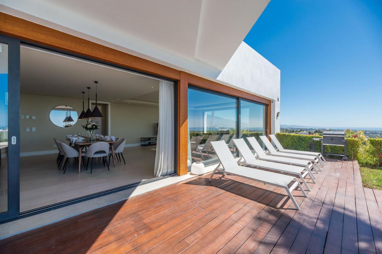 Vacation Marbella I Villa Paraiso The View, Infinity Heated Pool, Sea View, 24-7 Security, Golf Courses Estepona Eksteriør bilde